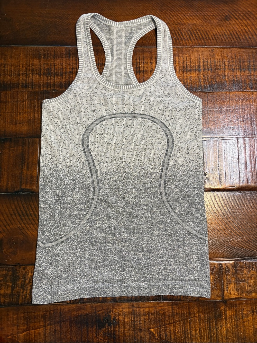 Lulu Lemon Women's Grey Ombre Racerback Tank Top